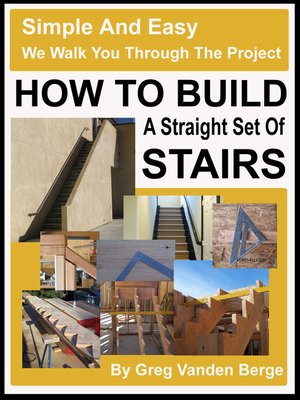 cover image of How to Build Straight Stairs